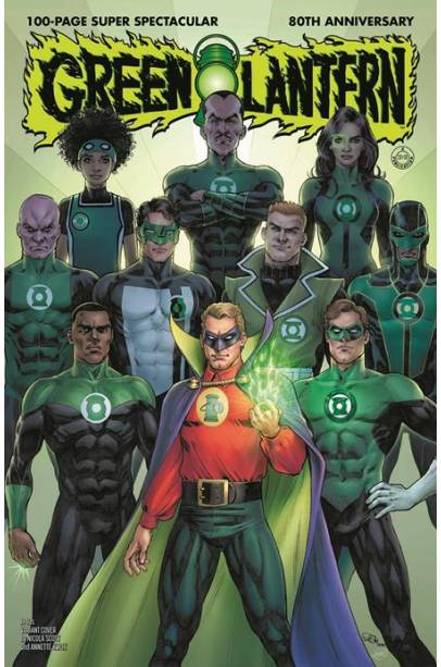 GREEN LANTERN 80TH ANNIV 100 PAGE SUPER SPECT #1 1940S VAR E FIRST PRINTING