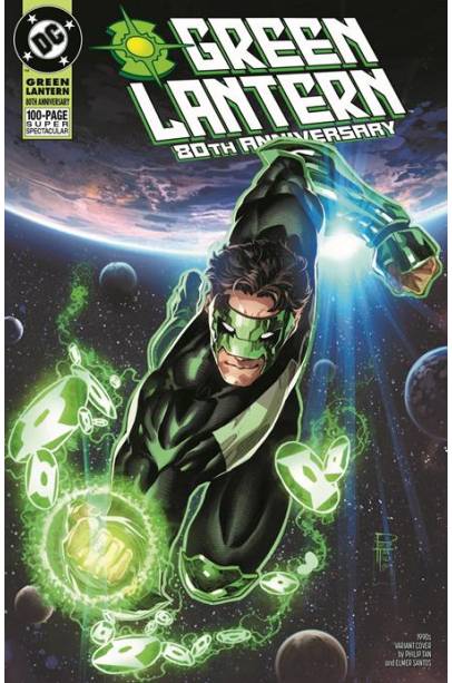 GREEN LANTERN 80TH ANNIV 100 PAGE SUPER SPECT #1 1990S VAR E FIRST PRINTING
