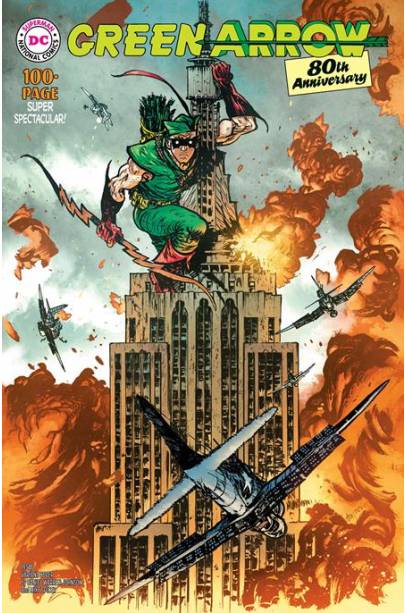 GREEN ARROW 80TH ANNIVERSARY 100-PAGE SUPER SPECTACULAR #1 CVR C DANIEL WARREN JOHNSON 1950S VAR FIRST PRINTING