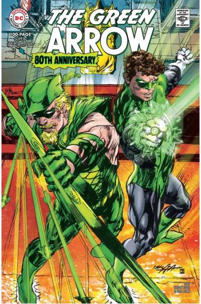 GREEN ARROW 80TH ANNIVERSARY 100-PAGE SUPER SPECTACULAR #1 CVR D NEAL ADAMS 1960S VAR FIRST PRINTING