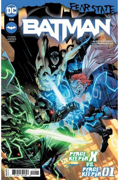 BATMAN #114 CVR A JORGE JIMENEZ (FEAR STATE)