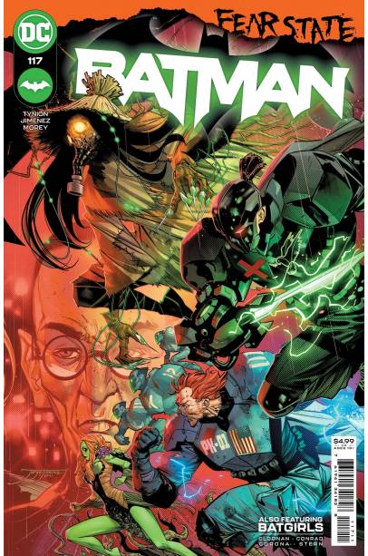 BATMAN #117 CVR A JORGE JIMENEZ (FEAR STATE)