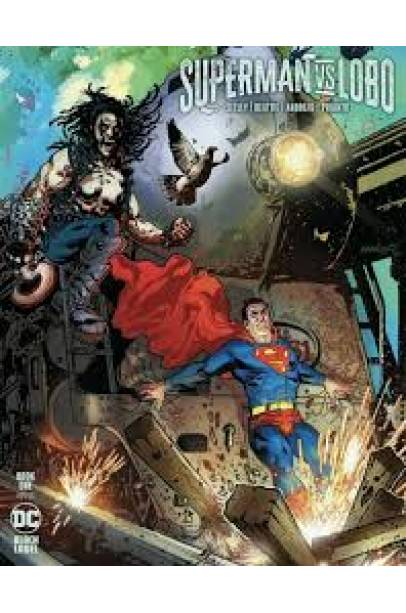 SUPERMAN VS LOBO #1 (OF 3) CVR C Harris Var