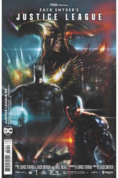 JUSTICE LEAGUE #59 VARIANT COVER INSPIRED BY ZACK SNYDER’S JUSTICE LEAGUE