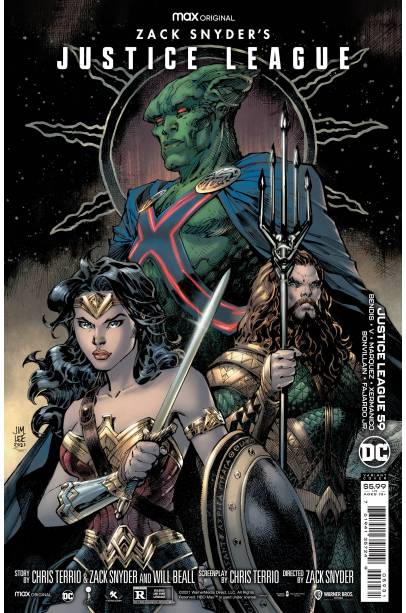 JUSTICE LEAGUE #59 CVR C JIM LEE SNYDER CUT CRDSTK VAR INSPIRED BY ZACK SNYDER’S JUSTICE LEAGUE