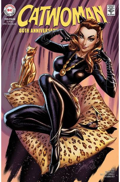 CATWOMAN 80TH ANNIV 100 PAGE SUPER SPECT #1 1960S J SCOTT CA FIRST PRINTING