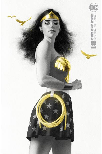 WONDER WOMAN BLACK & GOLD #1 CVR B CARDSTOCK VAR
