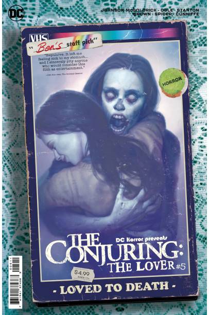 DC HORROR PRESENTS CONJURING THE LOVER #5 CVR B MOVIE CARD S