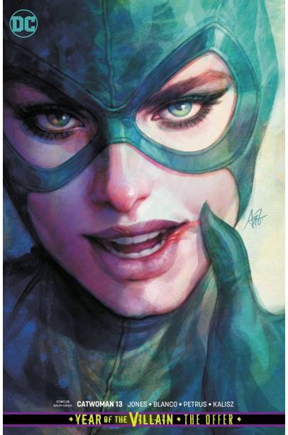 CATWOMAN #13 CARD STOCK VAR ED YOTV THE OFFER