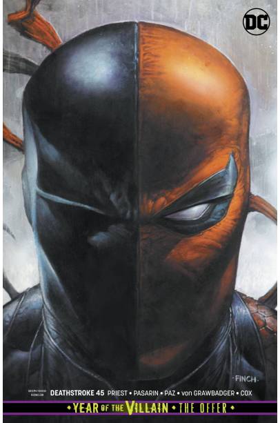 DEATHSTROKE #45 CARD STOCK VAR ED YOTV THE OFFER