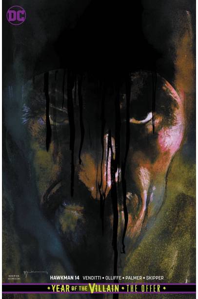 HAWKMAN #14 CARD STOCK VAR ED YOTV THE OFFER
