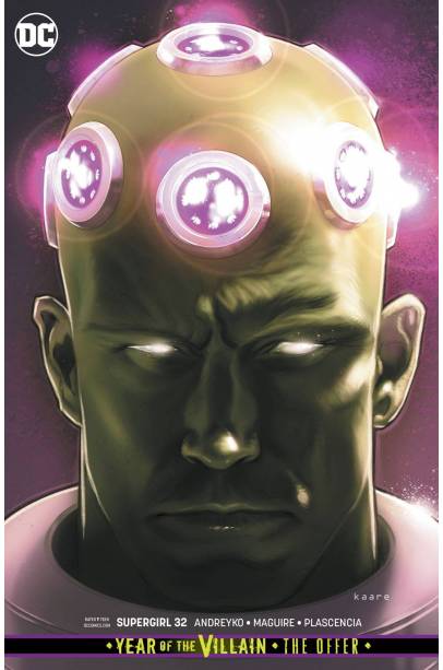 SUPERGIRL #32 CARD STOCK VAR ED YOTV THE OFFER