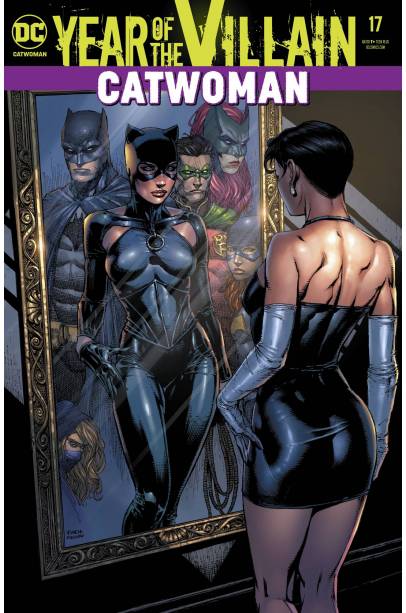 CATWOMAN #17 YOTV ACETATE COVER