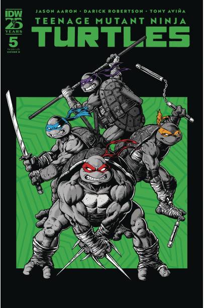 TEENAGE MUTANT NINJA TURTLES 2024 #5 CVR E ROBERTSON