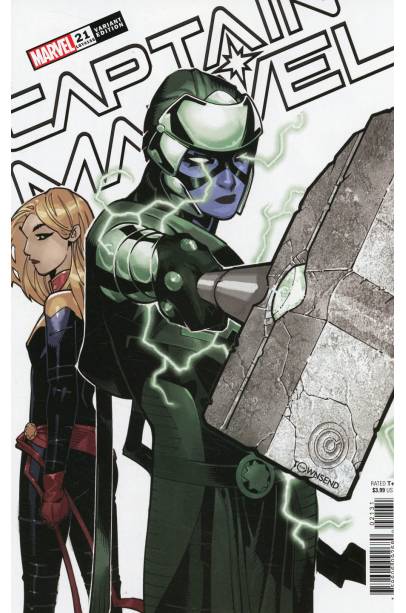 CAPTAIN MARVEL #21 BACHALO SPOILER VAR FIRST PRINT