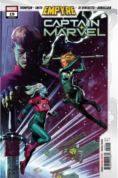 CAPTAIN MARVEL #19 EMP FIRST PRINT 1st Cameo Accuser Corps Ariel Olivetti
