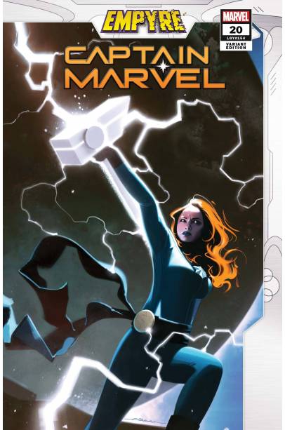 CAPTAIN MARVEL #20 DEKAL EMPYRE VAR EMP FIRST PRINT
