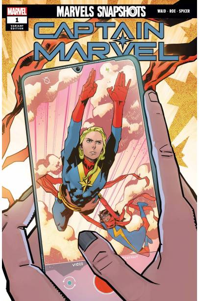 CAPTAIN MARVEL MARVELS SNAPSHOTS #1 ROE VAR