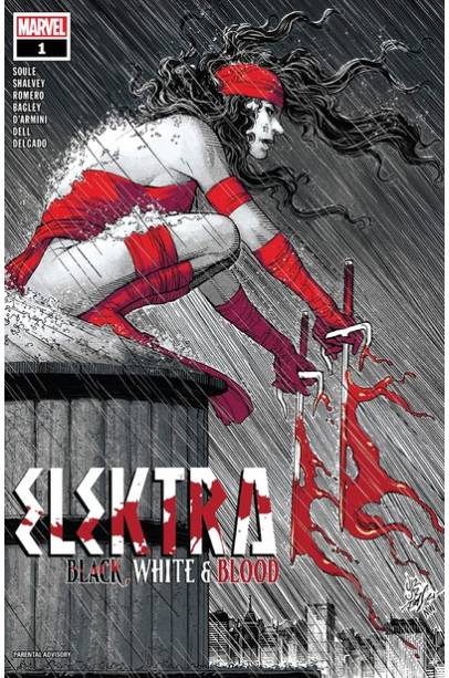 ELEKTRA BLACK WHITE BLOOD #1 (OF 4)