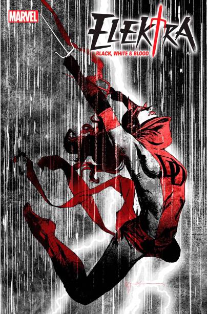 ELEKTRA BLACK WHITE BLOOD #1 (OF 4) SIENKIEWICZ VAR
