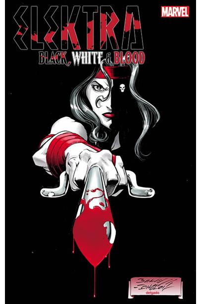 ELEKTRA BLACK WHITE BLOOD #3 (OF 4) BAGLEY VAR