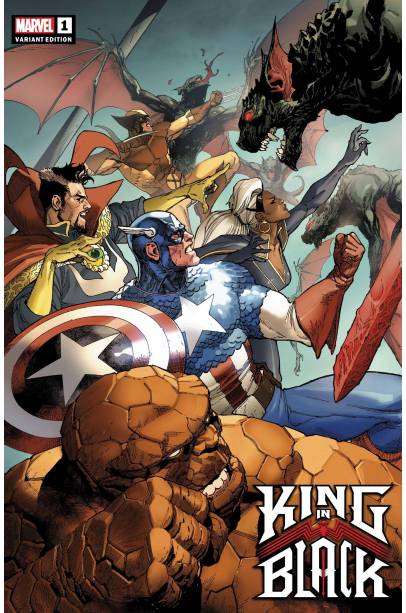 KING IN BLACK #1 (OF 5) YU CONNECTING VAR FIRST PRINTING