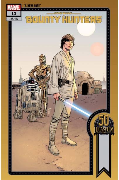 STAR WARS BOUNTY HUNTERS #13 SPROUSE LUCASFILM 50TH VAR