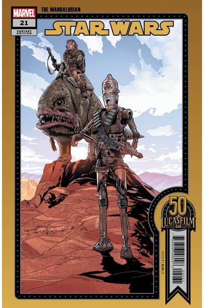 STAR WARS #21 SPROUSE LUCASFILM 50TH VARIANT