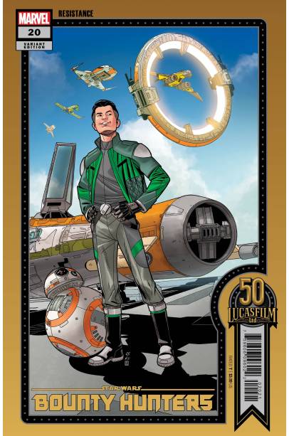 STAR WARS BOUNTY HUNTERS #20 SPROUSE LUCASFILM 50TH VAR