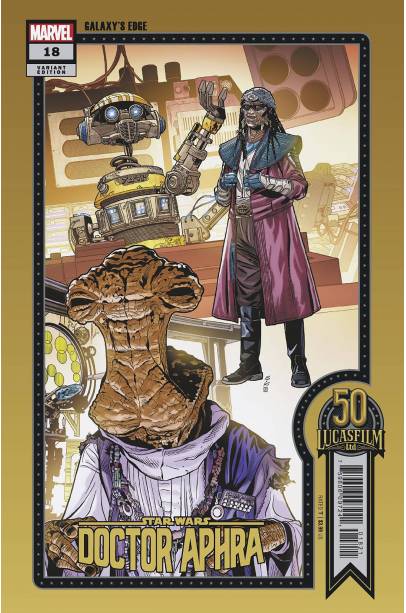 STAR WARS DOCTOR APHRA #18 SPROUSE LUCASFILM 50TH VAR
