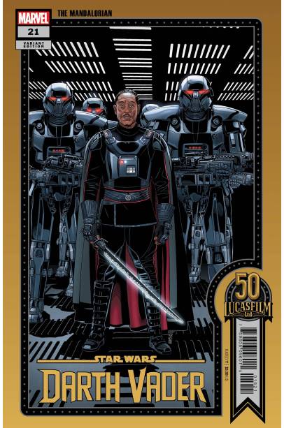 STAR WARS DARTH VADER #21 SPROUSE LUCASFILM 50TH VAR