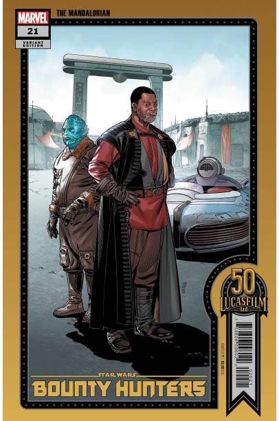 STAR WARS BOUNTY HUNTERS #21 SPROUSE LUCASFILM 50TH VAR