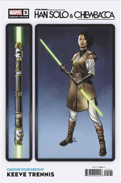 STAR WARS HAN SOLO CHEWBACCA #5 SPROUSE CHOOSE YOUR DESTINY VAR KEEVE TRENNIS