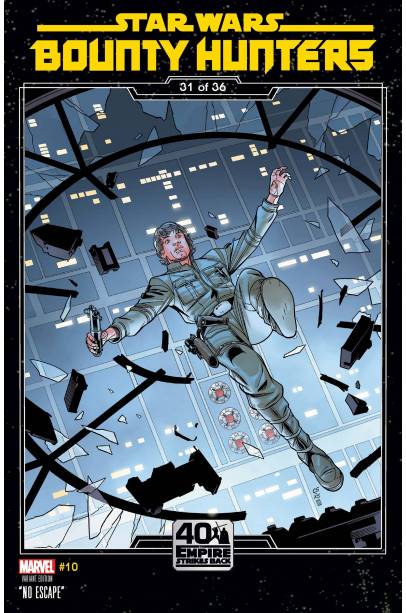 STAR WARS BOUNTY HUNTERS #10 SPROUSE EMPIRE STRIKES BACK VAR