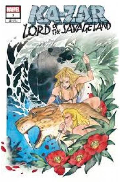 KA-ZAR LORD SAVAGE LAND #1 (OF 5) MOMOKO VAR