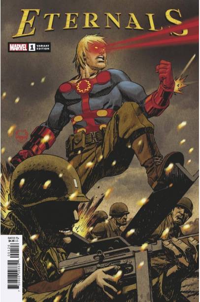 ETERNALS #1 DAVE JOHNSON VAR FIRST PRINTING