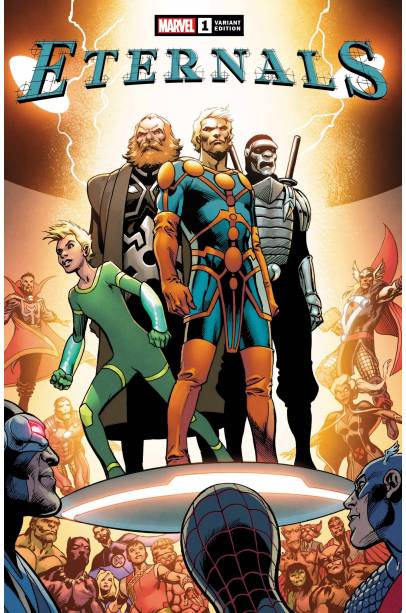 ETERNALS #1 DAVIS VAR FIRST PRINTING