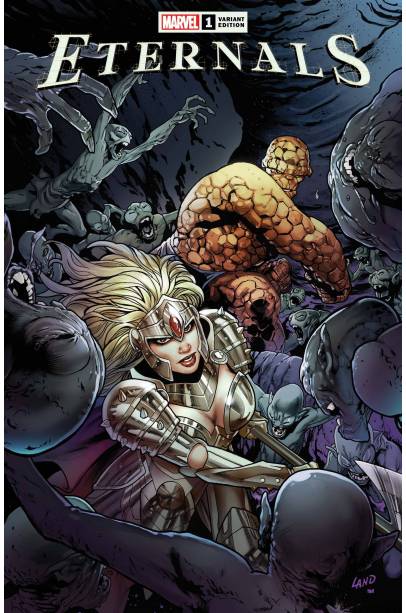 ETERNALS #1 LAND VAR FIRST PRINTING