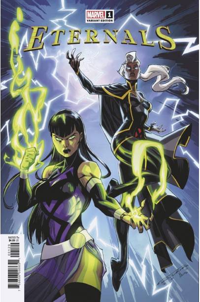 ETERNALS #1 RANDOLPH VAR FIRST PRINTING