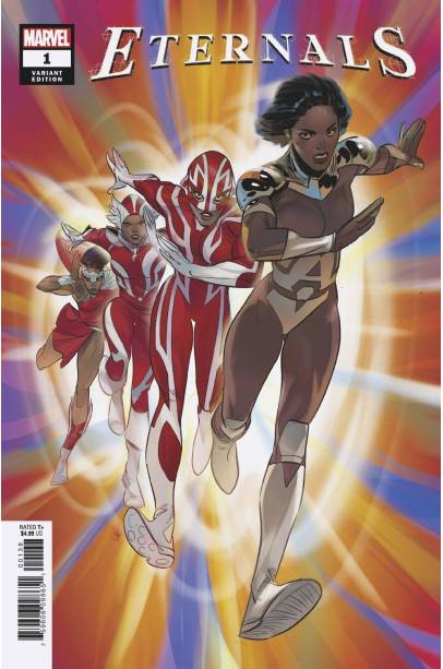 ETERNALS #1 SCHMIDT VAR FIRST PRINTING