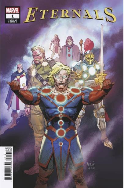 ETERNALS #1 YU VAR FIRST PRINTING