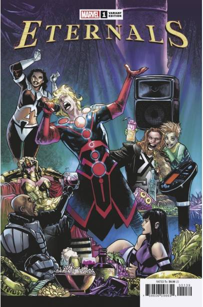 ETERNALS #1 RAMOS LAUNCH VAR FIRST PRINTING
