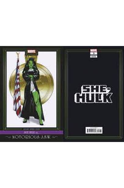 SHE-HULK #3 BAZALDUA WOMEN'S HISTORY VARIANT