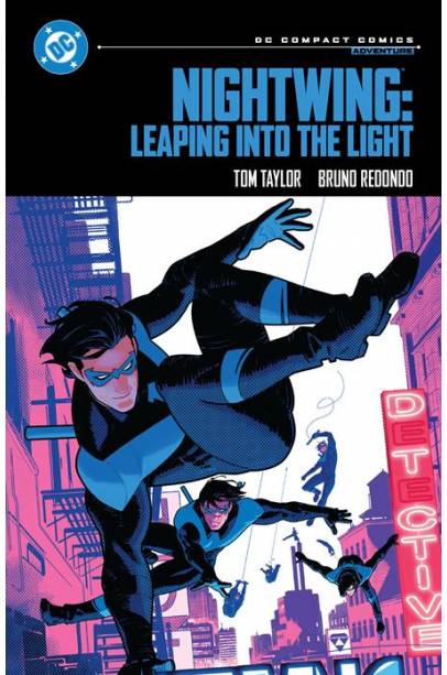 NIGHTWING LEAPING INTO THE LIGHT TP (DC COMPACT COMICS EDITION) WITH FREE BOOK COVER