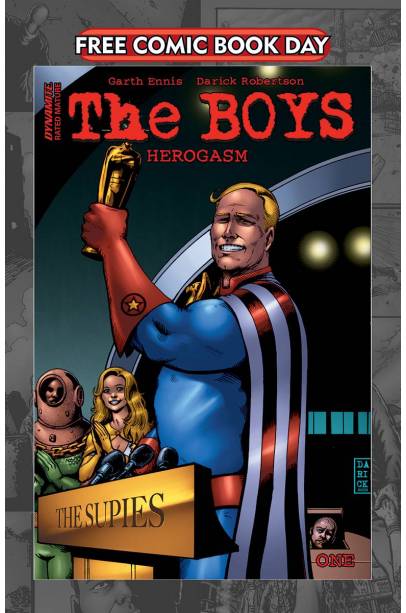 FCBD 2021 THE BOYS HEROGASM #1- not suitable for children