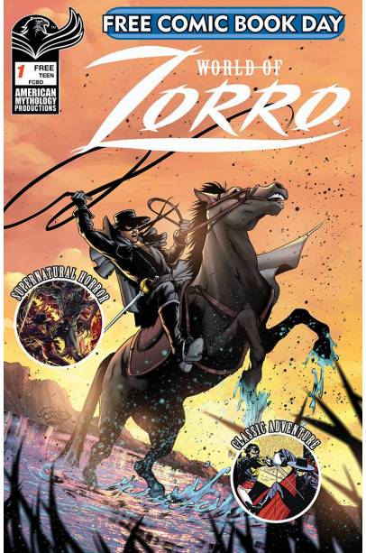 FCBD 2021 WORLDS OF ZORRO #1
