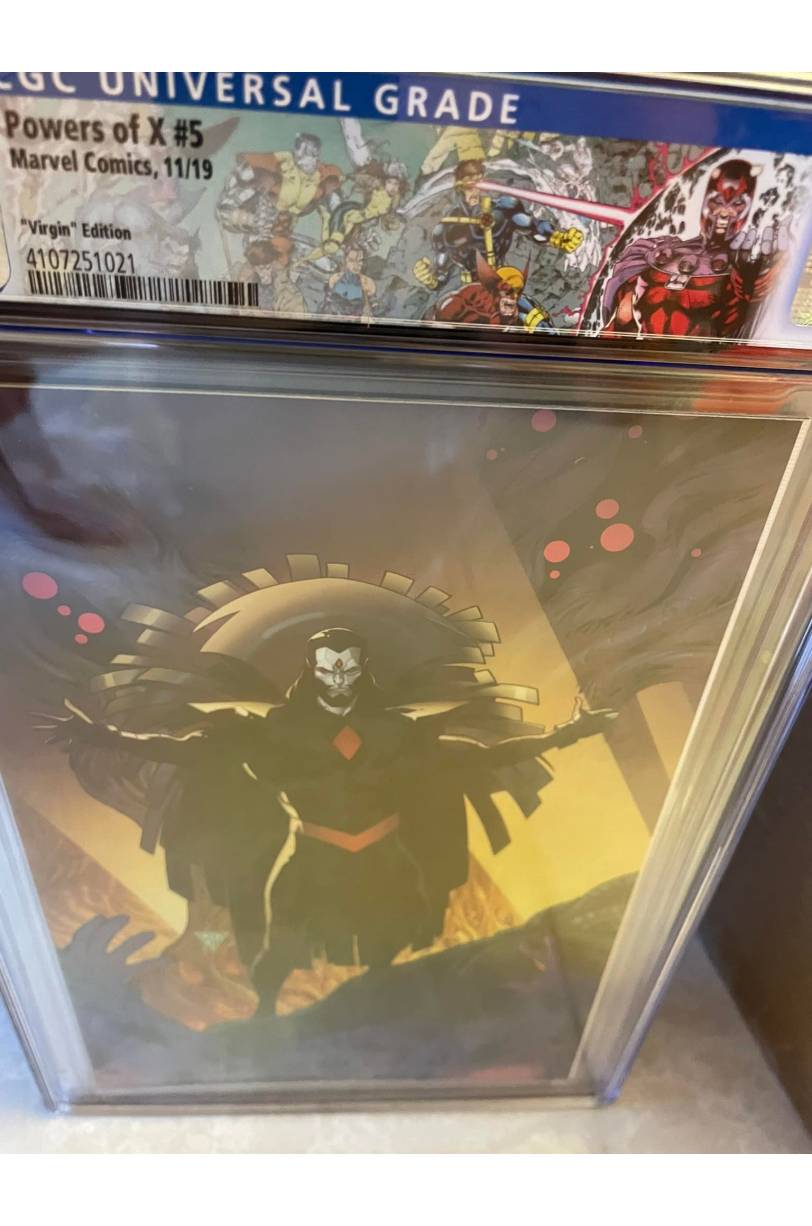 Powers of X #1 Perez Variant Cover CGC SS 9.8 signed by George Perez main image 0